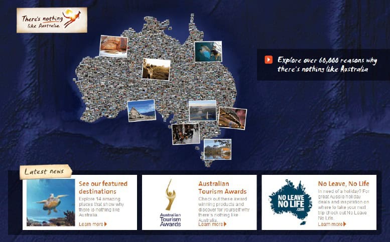 Past Work - Tourism Australia